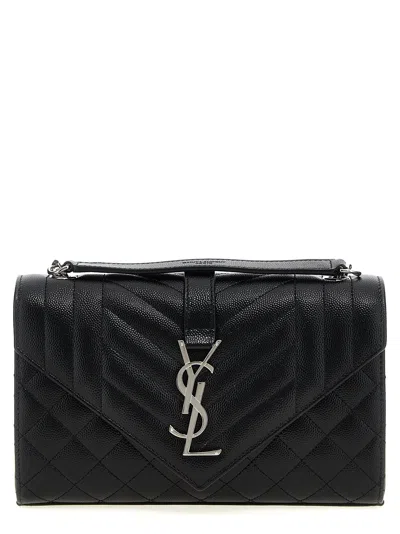 Saint Laurent Envelope Small Crossbody Bags Black