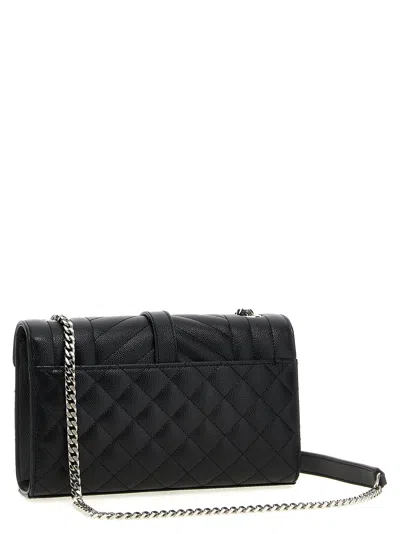 Saint Laurent Envelope Small Crossbody Bags Black