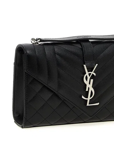 Saint Laurent Envelope Small Crossbody Bags Black