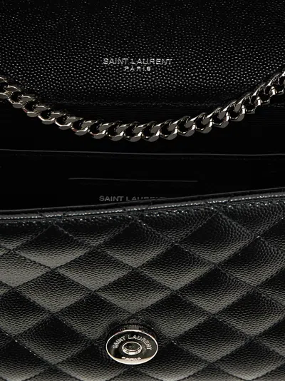 Saint Laurent Envelope Small Crossbody Bags Black