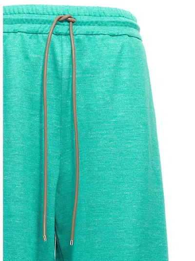 Max Mara Wide Leg Relaxed Fit Trousers In Blue