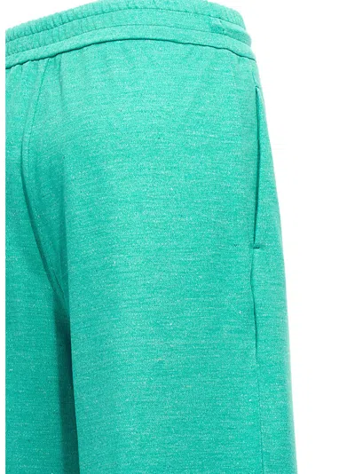 Max Mara Wide Leg Relaxed Fit Trousers In Blue