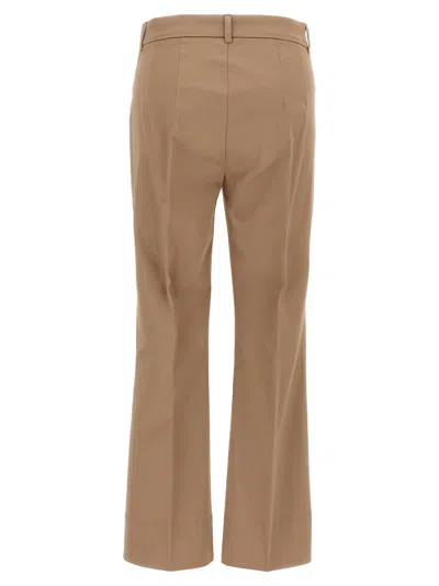 Max Mara Felice Classic Pants In Brown