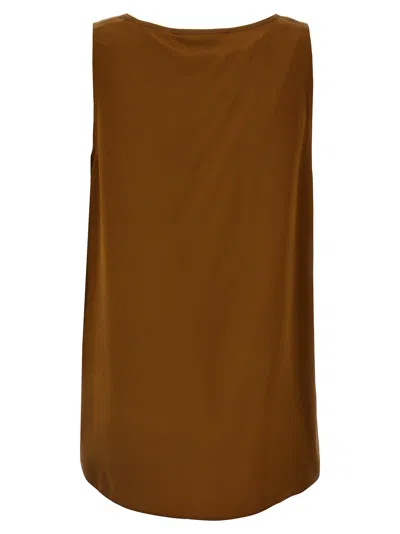 Max Mara Filly Tops Brown In Brown