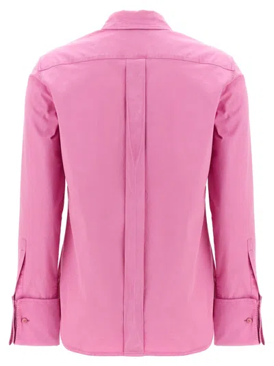 Max Mara Francia Shirt And Blouse Fuchsia In Pink