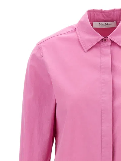Max Mara Francia Shirt And Blouse Fuchsia In Pink