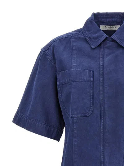Max Mara Gabriel Shirt And Blouse Blue In Blue
