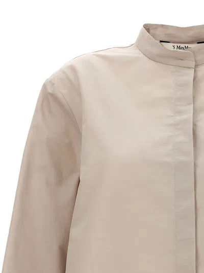 Max Mara Helene Shirt And Blouse Gray In Neutral