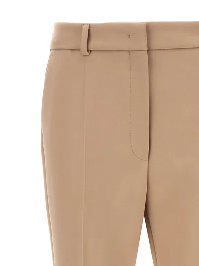 Sportmax Straight Leg Trousers With Pockets And Belt Loops