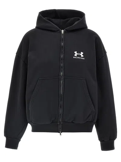 Balenciaga Cotton Sweatshirt Under Armour® Avec Capuche