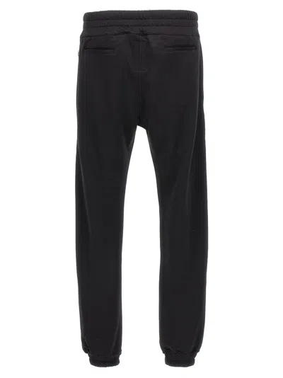 Rick Owens Black Champion Edition Prisoner Drawstring Sweatpants