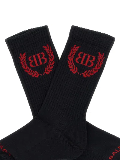 Balenciaga Laurel Classic Socks Black