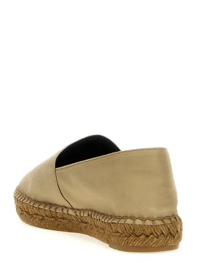 Saint Laurent Cotton Ysl Slip-on Espadrilles