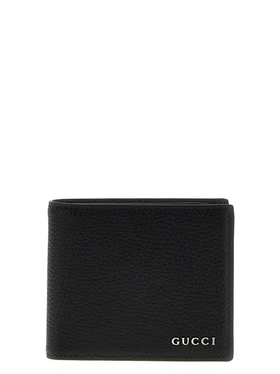 Gucci Logo Wallet Wallets And Card Holders Black