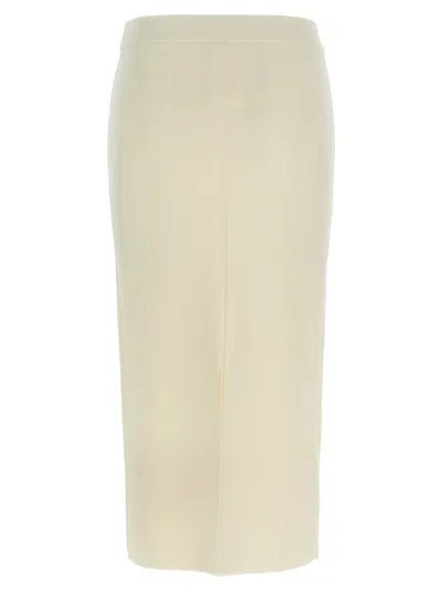 Max Mara Losanna Skirt In White