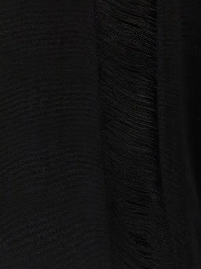 Rick Owens Ls Top Sweaters And Cardigans Black In Black