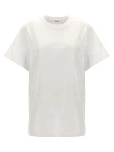 Max Mara Crew Neck Cotton T-shirt By Mango