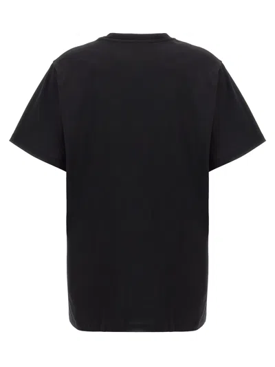 Max Mara Mango T-shirt Black In Black