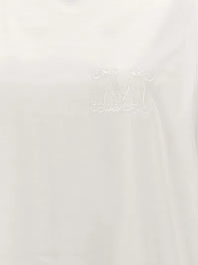Max Mara Crew Neck Cotton T-shirt By Mango