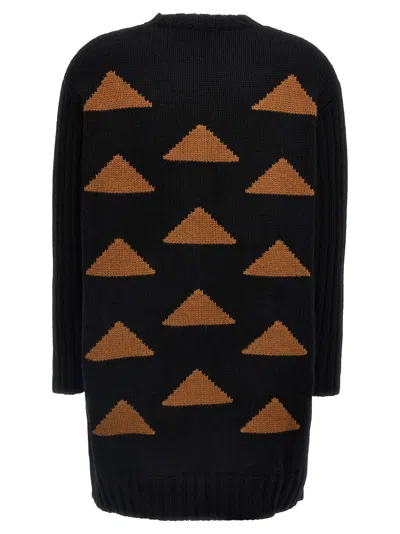 Max Mara Maracas Knitted Dress Black