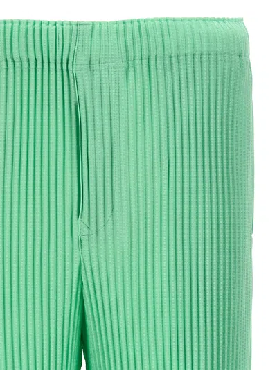 Issey Miyake Elastic Waist Casual Pants