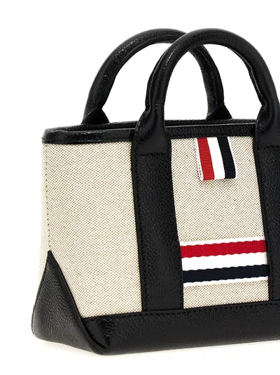Thom Browne Micro Tool Tote Hand Bags Black