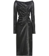 MARC JACOBS RUCHED SATIN DRESS,P00207626