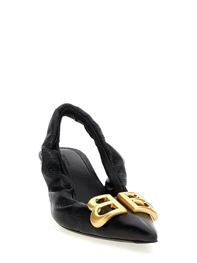 Balenciaga Monaco 50mm Slingback Pumps