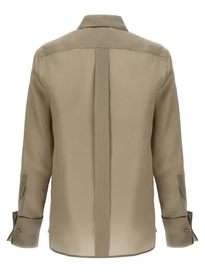 Max Mara Nola Shirt And Blouse Green In Green