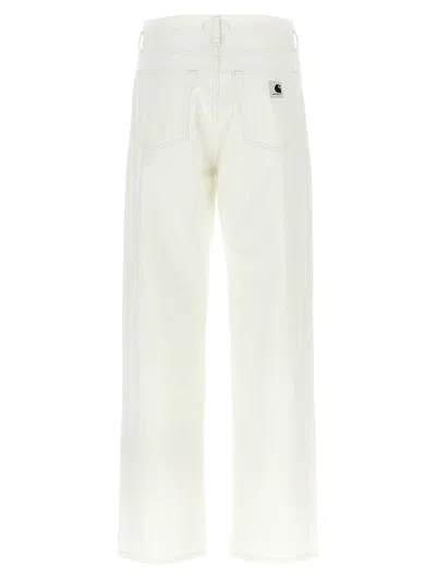 Carhartt Logo-patch Cotton Jeans