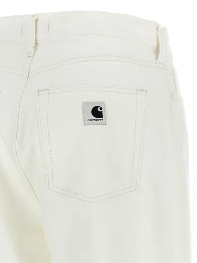 Carhartt Logo-patch Cotton Jeans