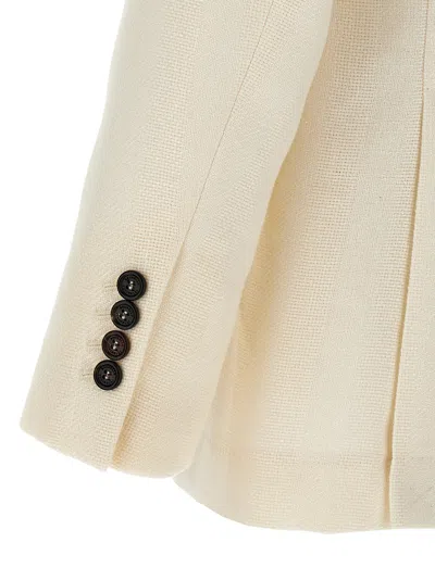 Brunello Cucinelli Operated Stripe Blazer