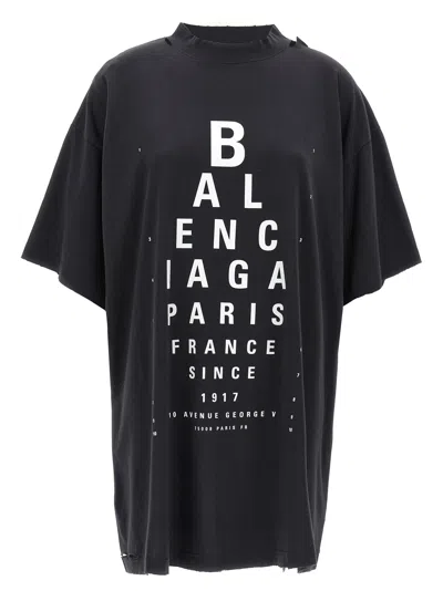 Balenciaga Extra Large Short-sleeved T-shirt In Black