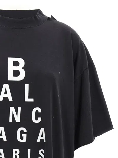 Balenciaga Extra Large Short-sleeved T-shirt In Black