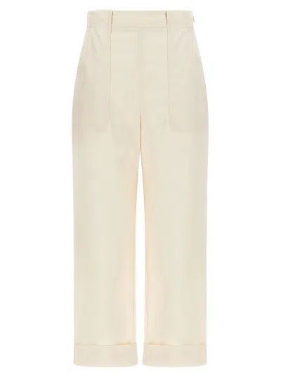 Max Mara Palio Pants In Neutral