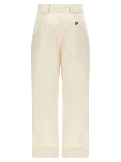 Max Mara Palio Pants In Neutral