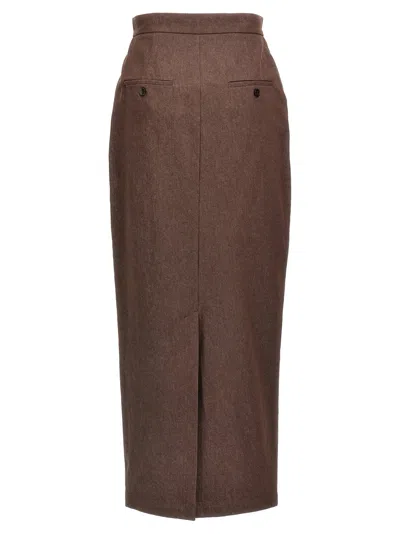 Max Mara Pianosa In Brown