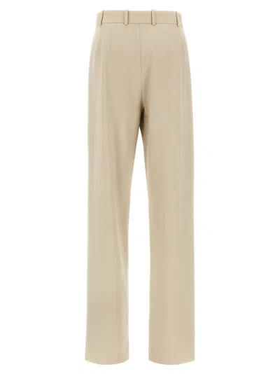 Saint Laurent Women Pleat Pants