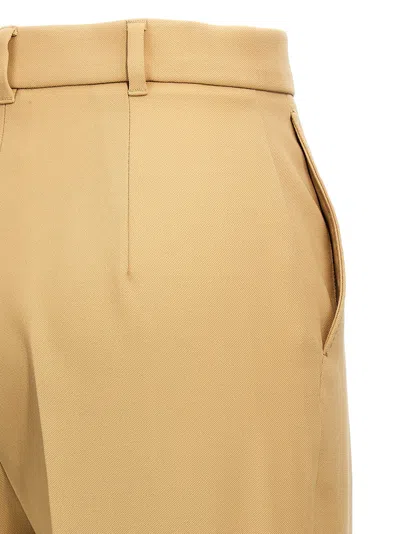 Max Mara Quasar Pants Beige In Neutral