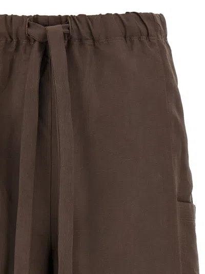 Max Mara Quebec Bermuda And Short Brown
