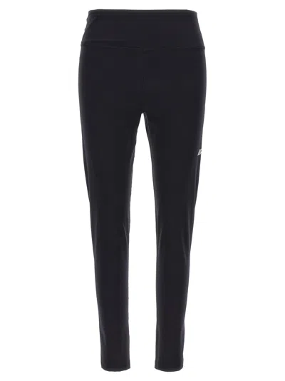 Balenciaga Black Stretch Nylon Leggings