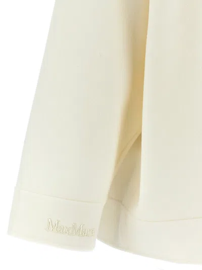 Max Mara Hooded Sweatshirt With Front Pockets And Long Sleeves