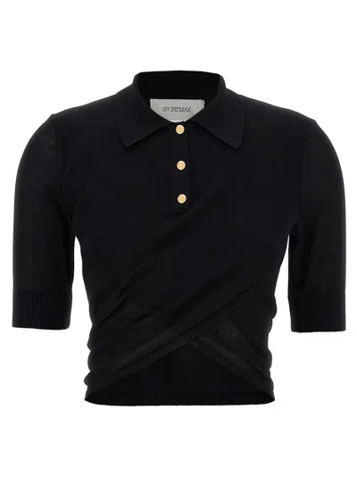Sportmax Black Shaker Top