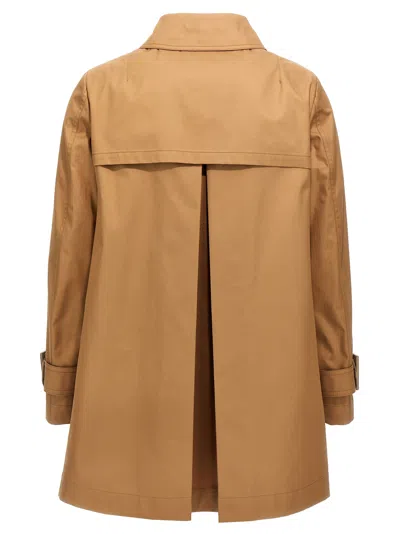 Herno Quilted Coat With Back Vent And Buckle Strap Cuffs