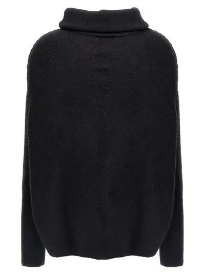 Rick Owens Shroud' Sweater In Black