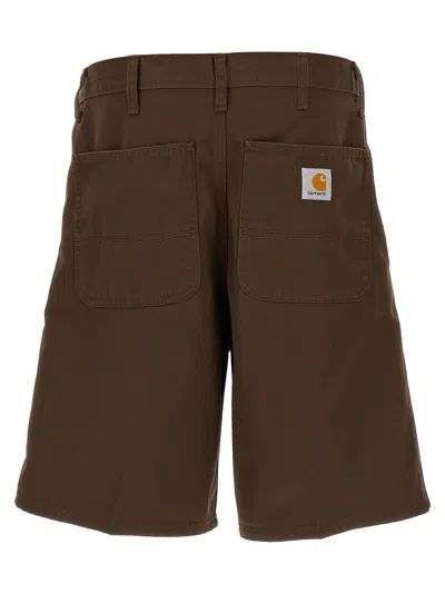 Carhartt Simple Bermuda And Short Brown