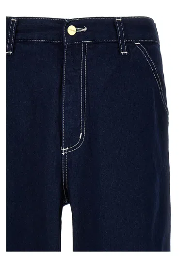 Carhartt Single Knee Jeans In Blue