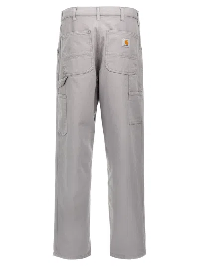Carhartt Single Knee Pant Sonyc Silver In Cotton