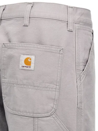Carhartt Single Knee Pant Sonyc Silver In Cotton