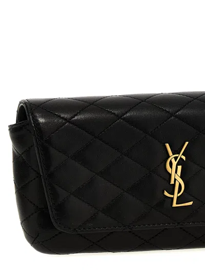 Saint Laurent Sintra Sport Crossbody Bags Black